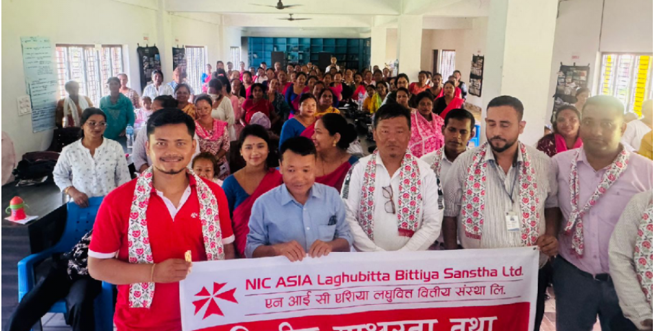 एनआईसी एशिया लघुवित्तको स्वास्थ्य सचेतना तथा वित्तीय साक्षरता सम्पन्न