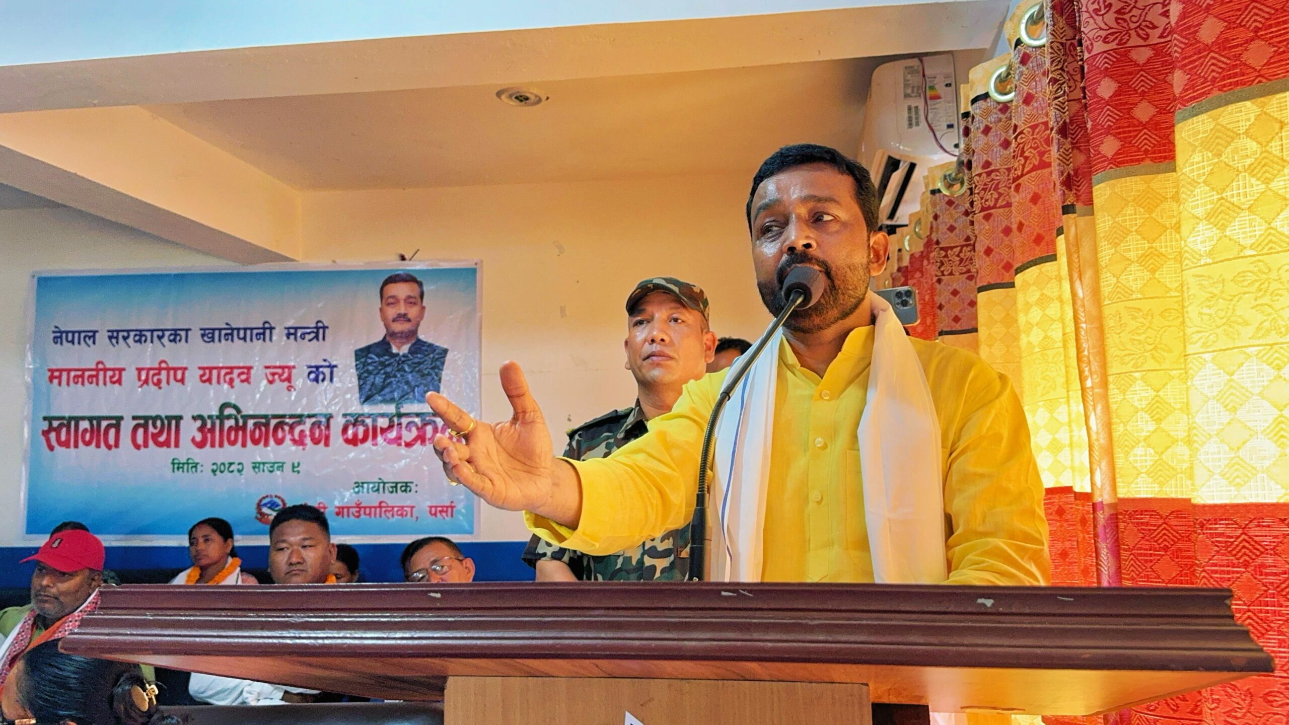 मधेशका आठ जिल्लाको खानेपानी समाधानका लागि साझा जिम्मेवारी आवश्यकः मन्त्री यादव