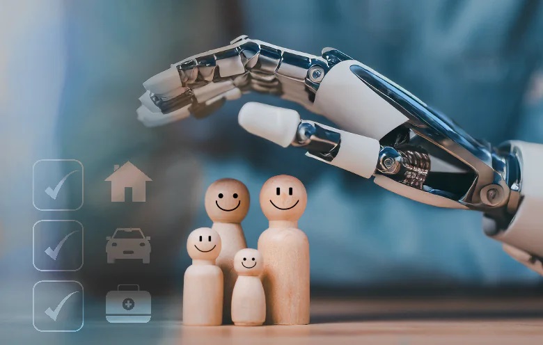 Why do 1 in 5 people think AI will replace human insurance agents?
