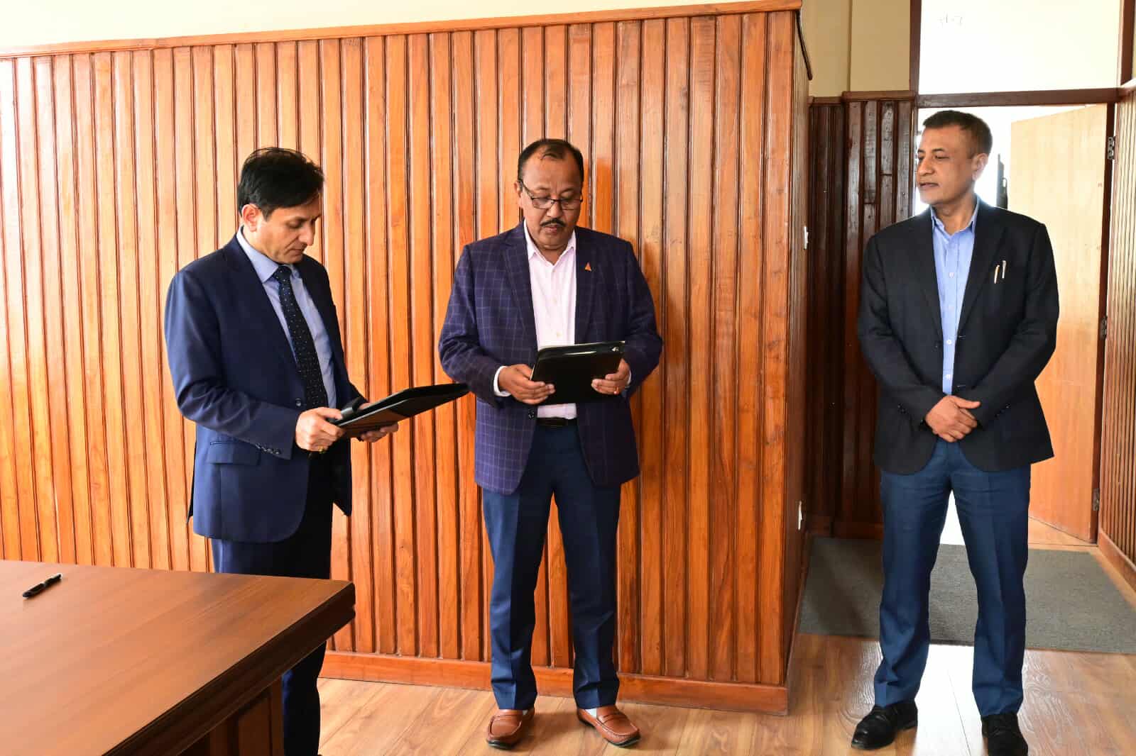 Asian Life Chairman Shrestha takes oath of office and secrecy