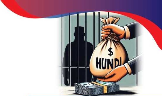 Provision of confiscation of property and imprisonment of up to one year in hundi related transactions