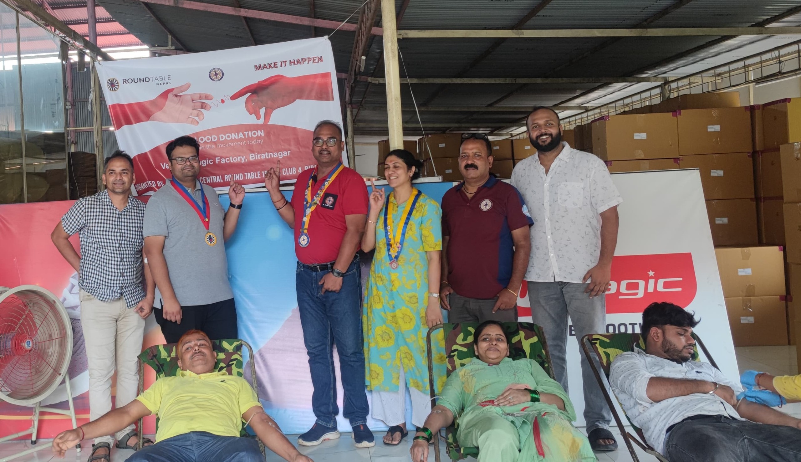 आरटीएन दिवसको अवसरमा बिराटनगरमा रक्तदान कार्यक्रम सम्पन्न