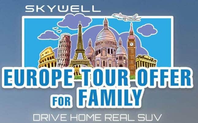 NADA Skywell Scheme: Europe Tour for Family