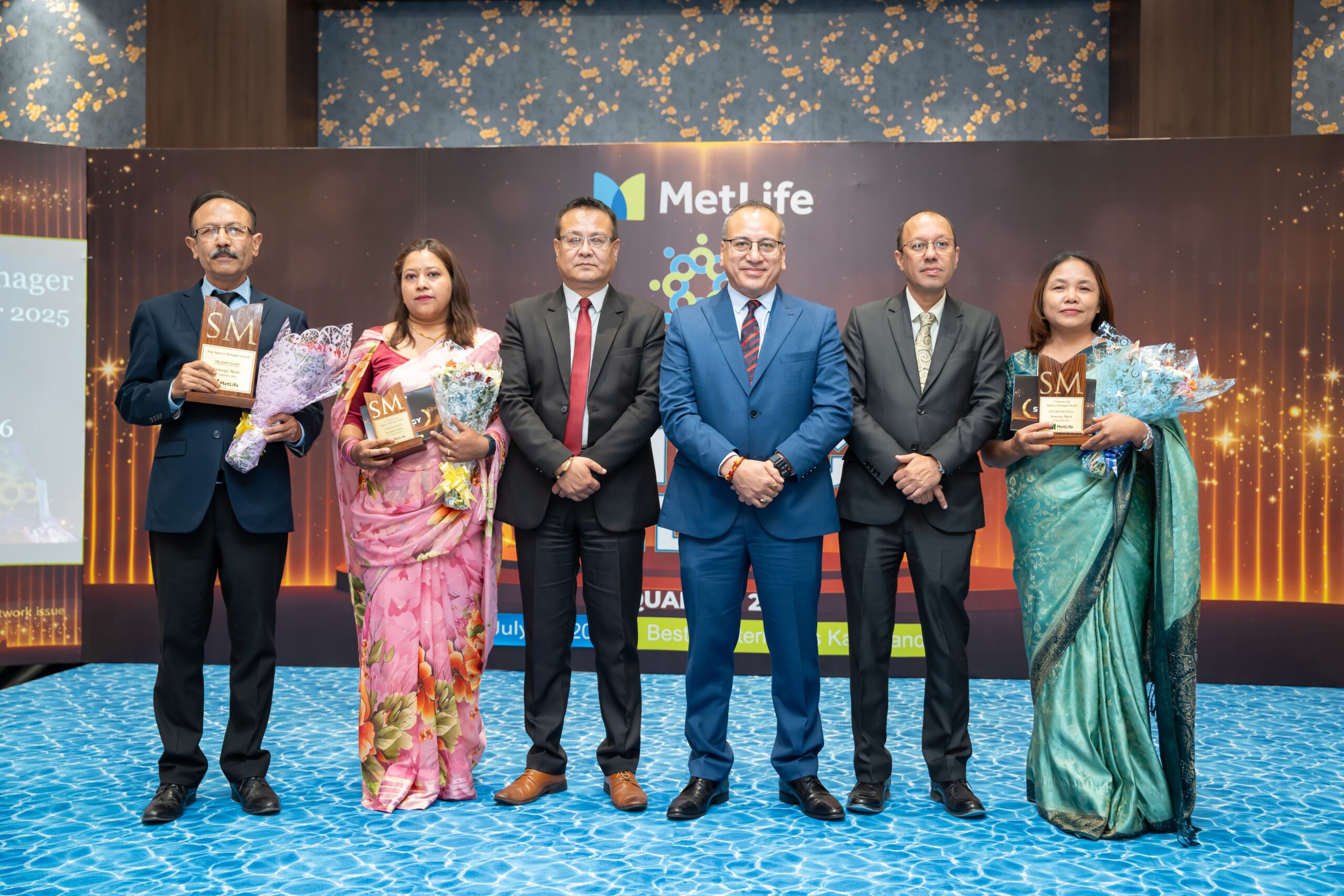 MetLife Nepal’s Synergy Meet concludes, agent for providing excellent service honoured