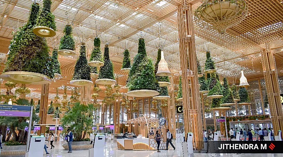 यो विमानस्थल हो कि पाँचतारे होटल ? सम्पूर्ण टर्मिनलमा चन्दनको सुगन्ध