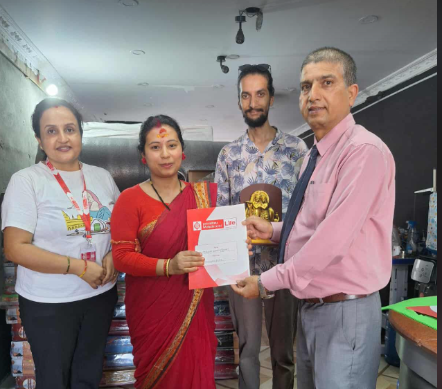 Chandrakala gets Rs 25 lakh insurance policy gift on her birthday