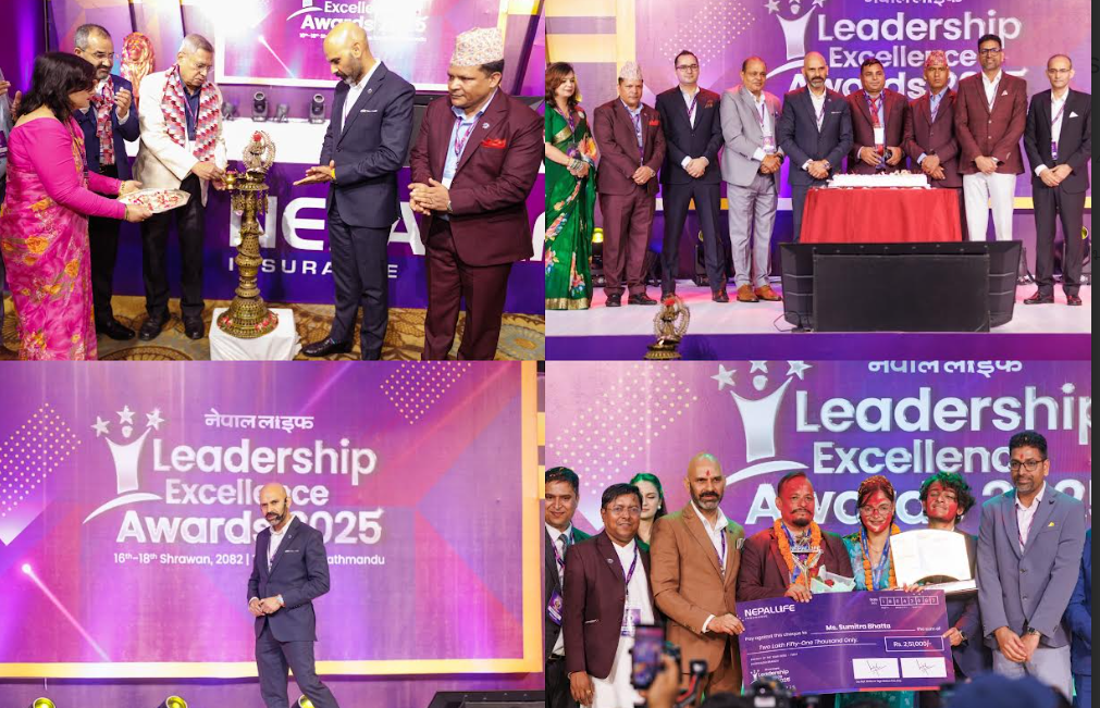 Nepal Life’s Leadership Excellence Award 2025 concludes, agents honoured in various categories