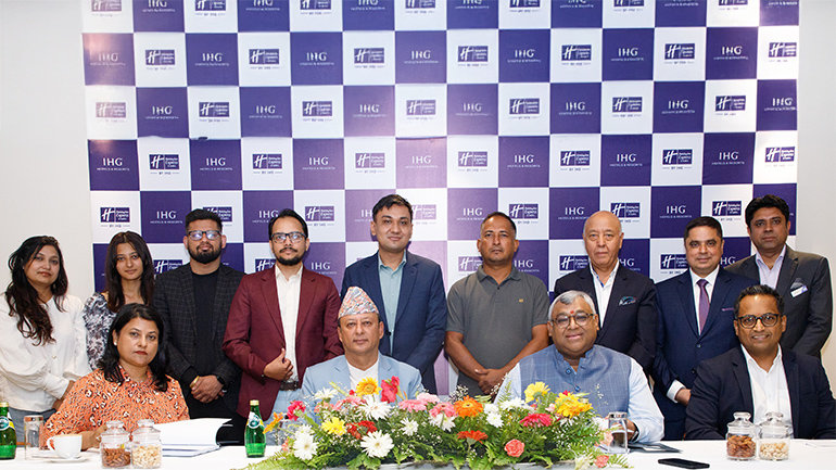 Energy Minister Khadka’s five-star hotel in Urlabari will also be managed by Holiday Inn