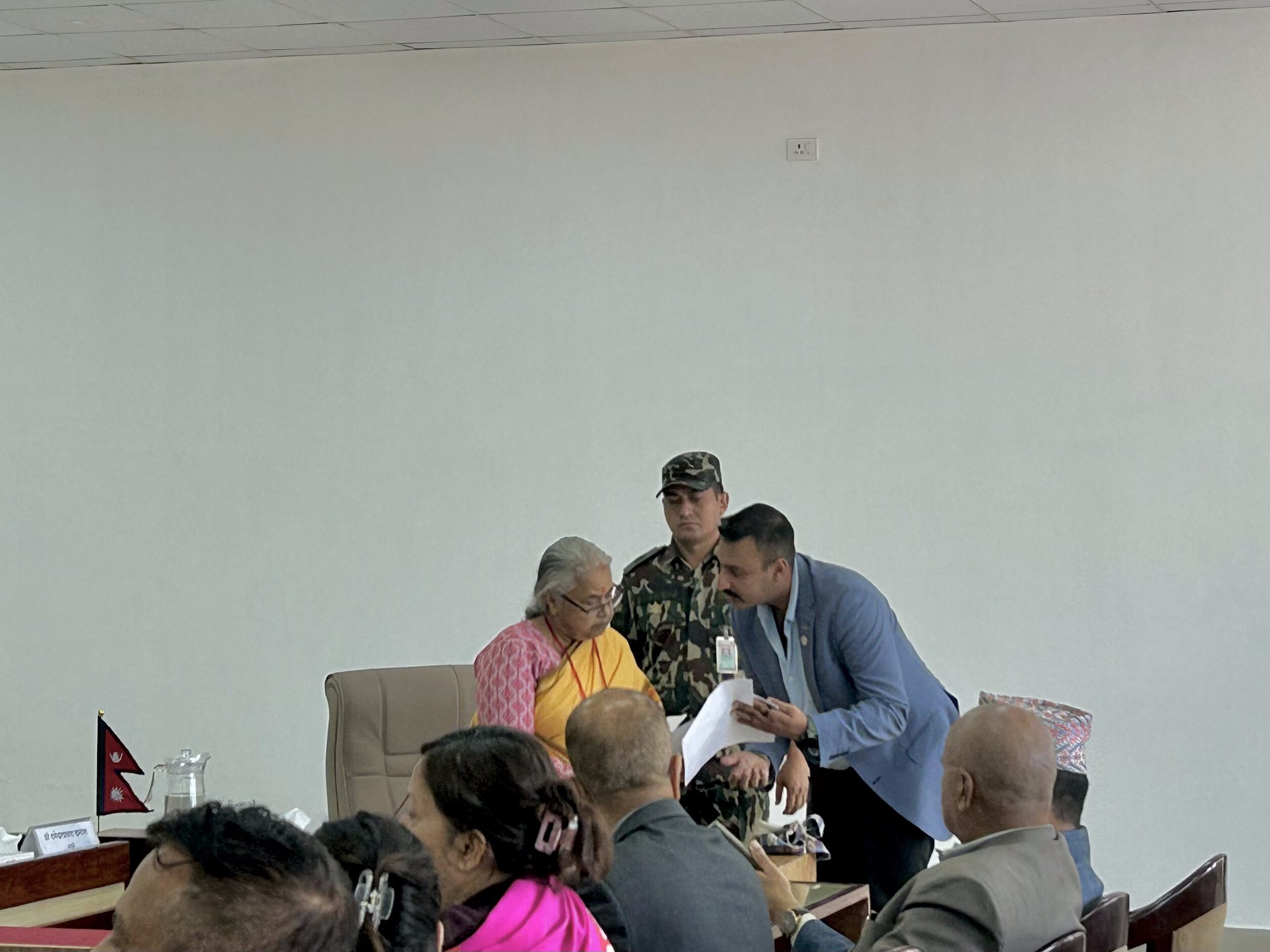 नेपालको बर्तमान जटिल अवस्थाका सम्बन्धमा प्रधानमन्त्रीसँग नाडाको छलफल