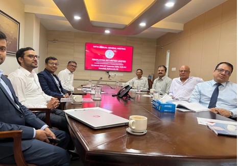 हिमालयन सेक्युरिटिजको पाँचौँ वार्षिक साधारण सभा सम्पन्न, प्रस्तावित लाभांश पारित
