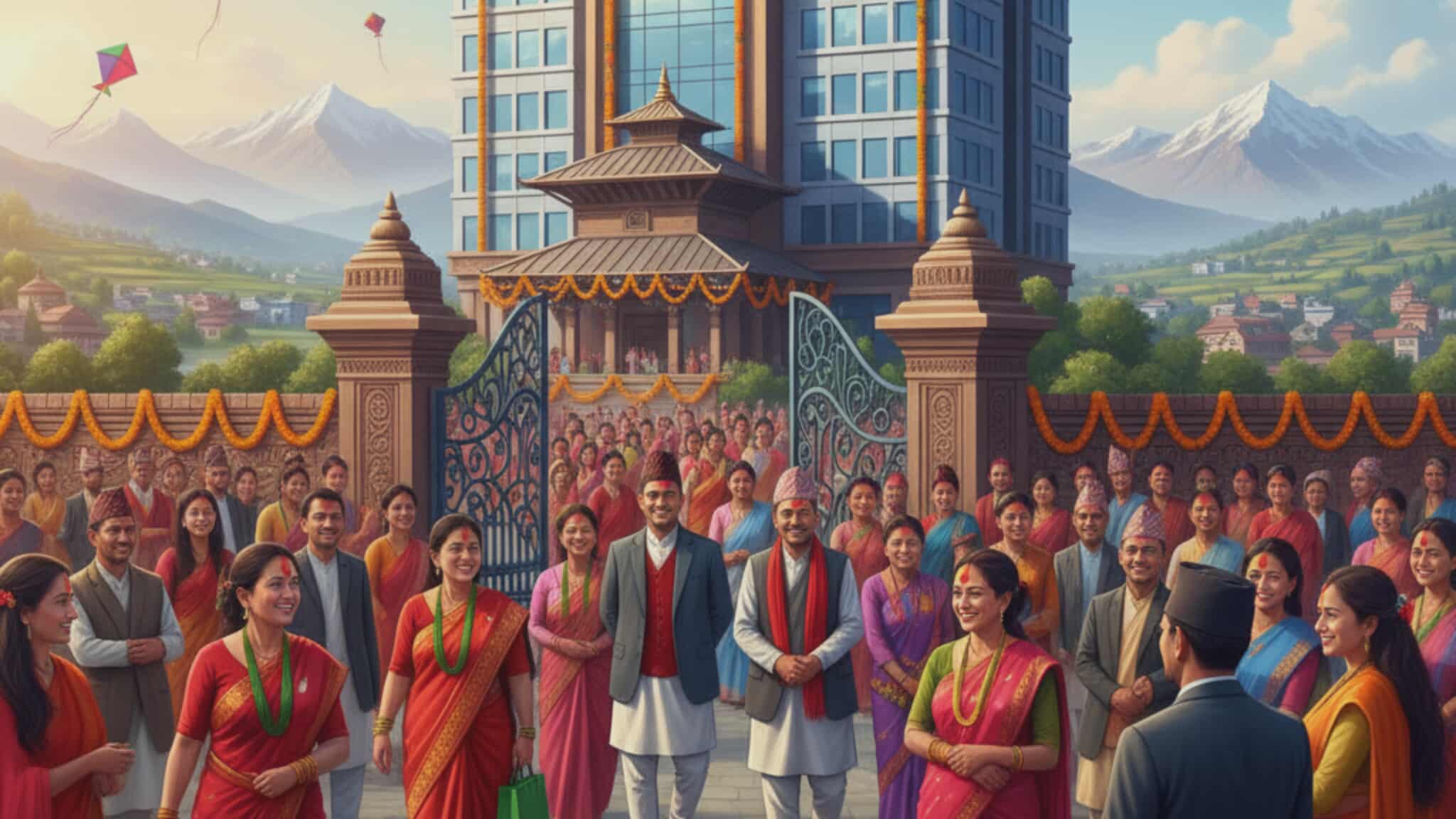 दशैं २०८२: बीमा क्षेत्रको ग्राहकमुखी सेवा र बोनस लगानीको अभियान ​