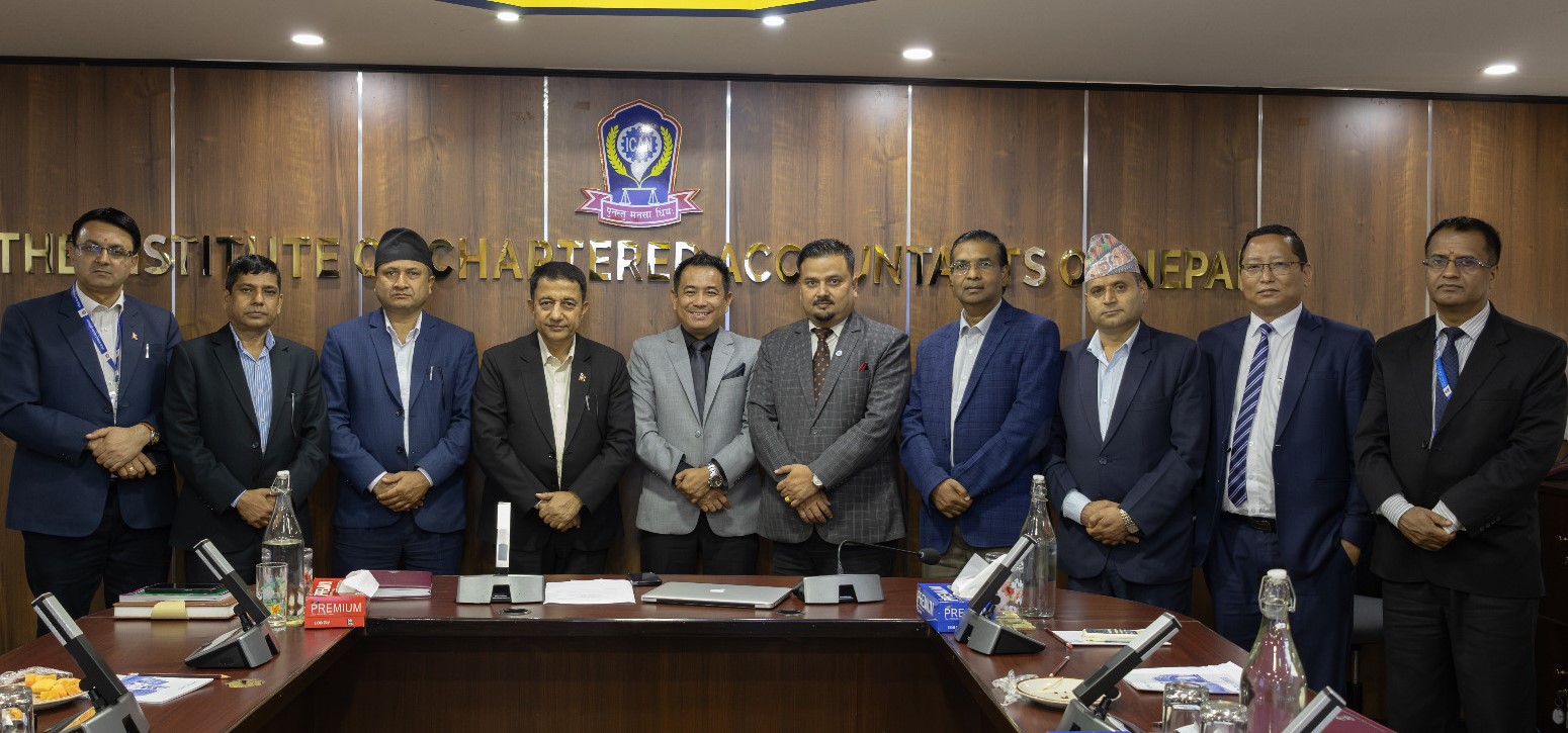नेपाल चार्टर्ड एकाउन्टेन्ट्स संस्था र राष्ट्रिय सहकारी नियमन प्राधिकरणको अन्तर्क्रिया सम्पन्न