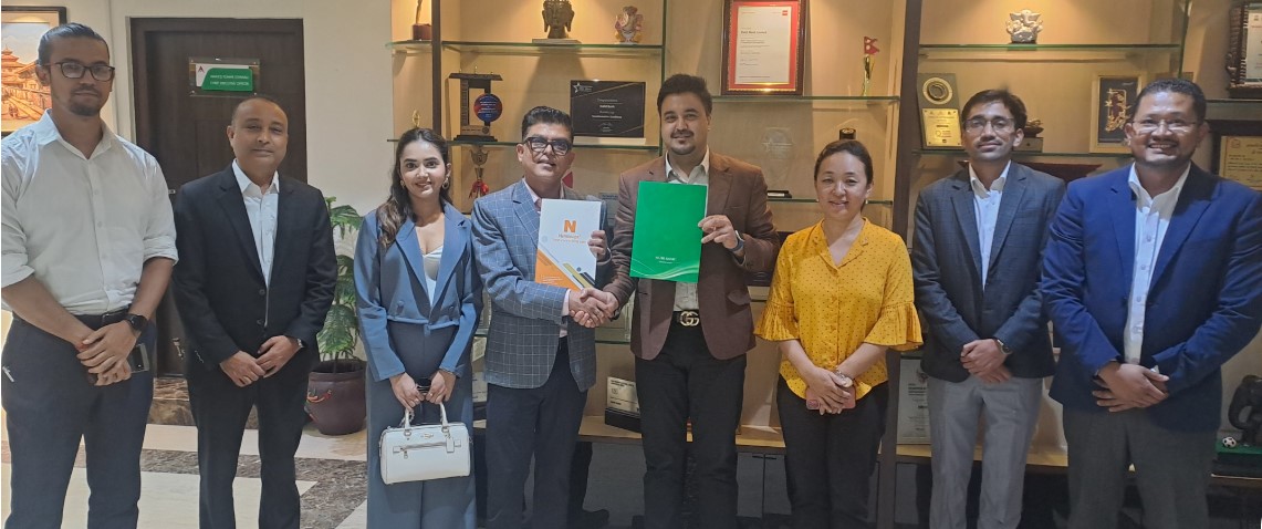 Nabil Bank signs MoU with Nimbaj for data e-SIM and international driving permit