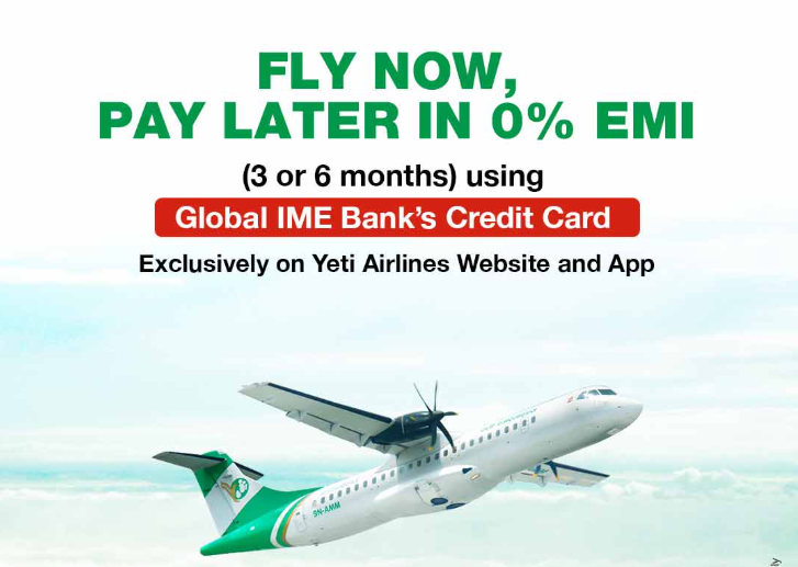 Yeti Airlines launches ‘Flight now, pay later’ plan