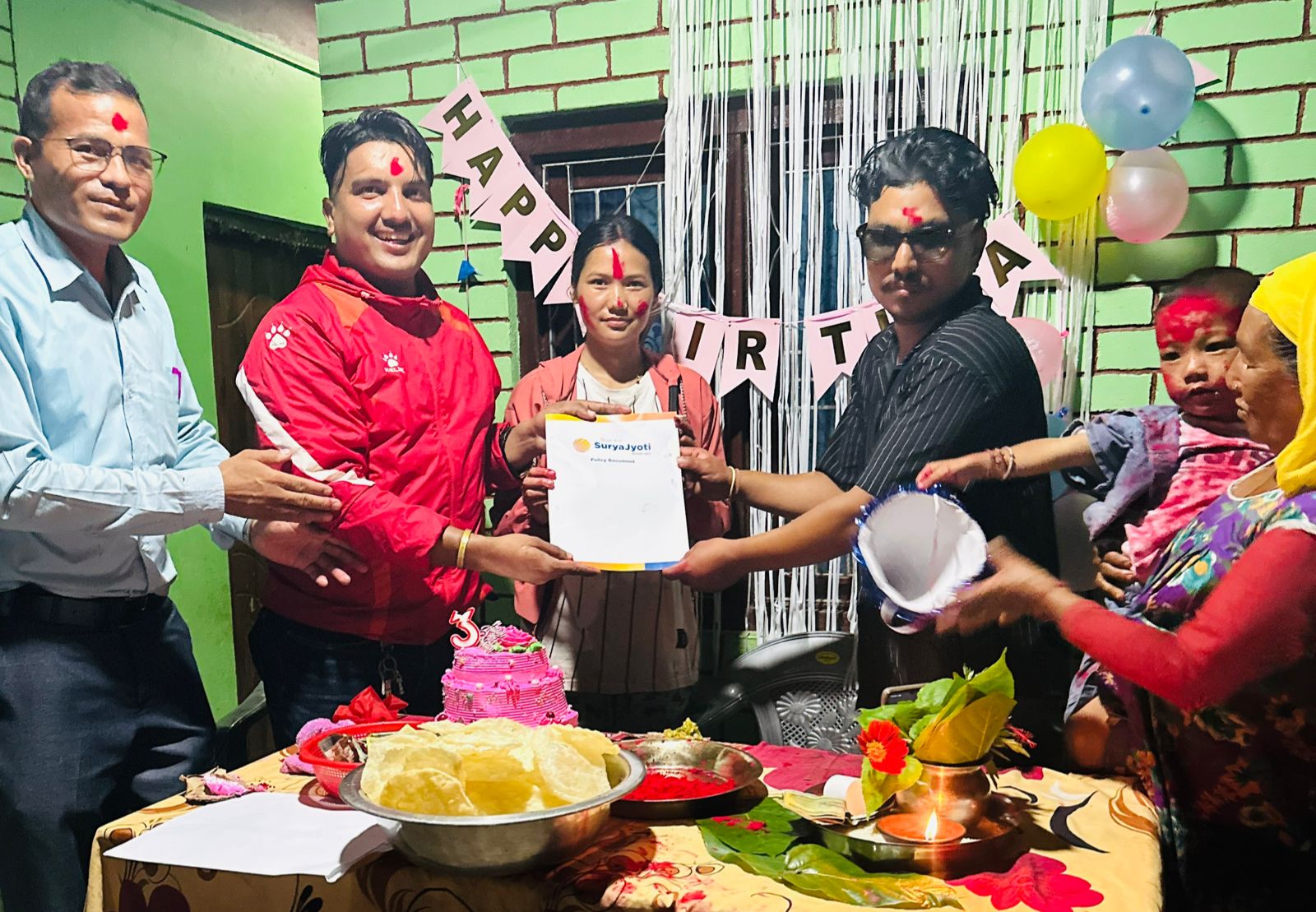 Vision gets insurance policy gift on her birthday