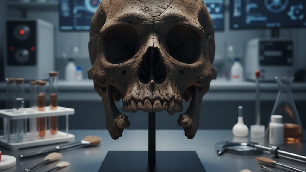 Yunxian 2 ancient human skull discovery in China