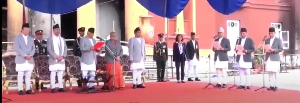 Three newly-appointed ministers take oath