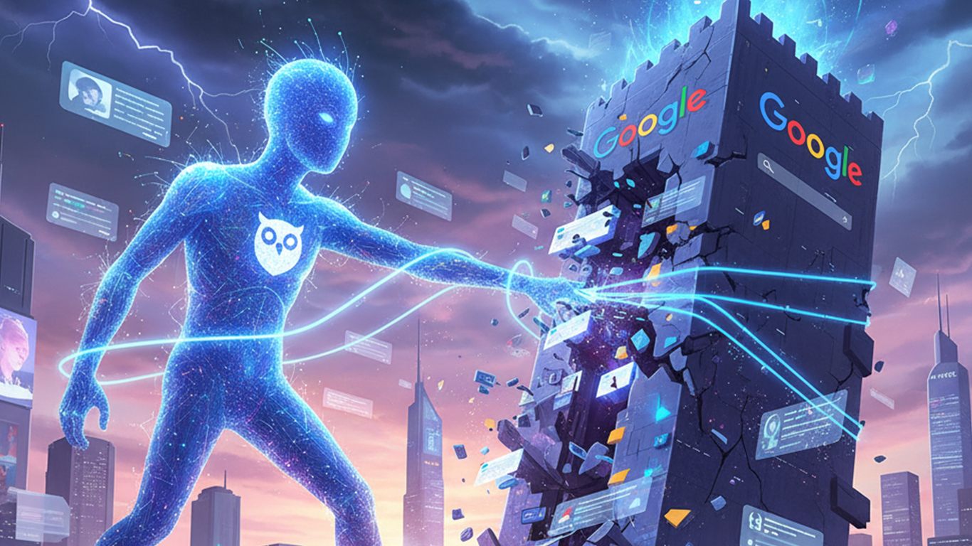 The rise of a new player in the world of AI challenges Google.