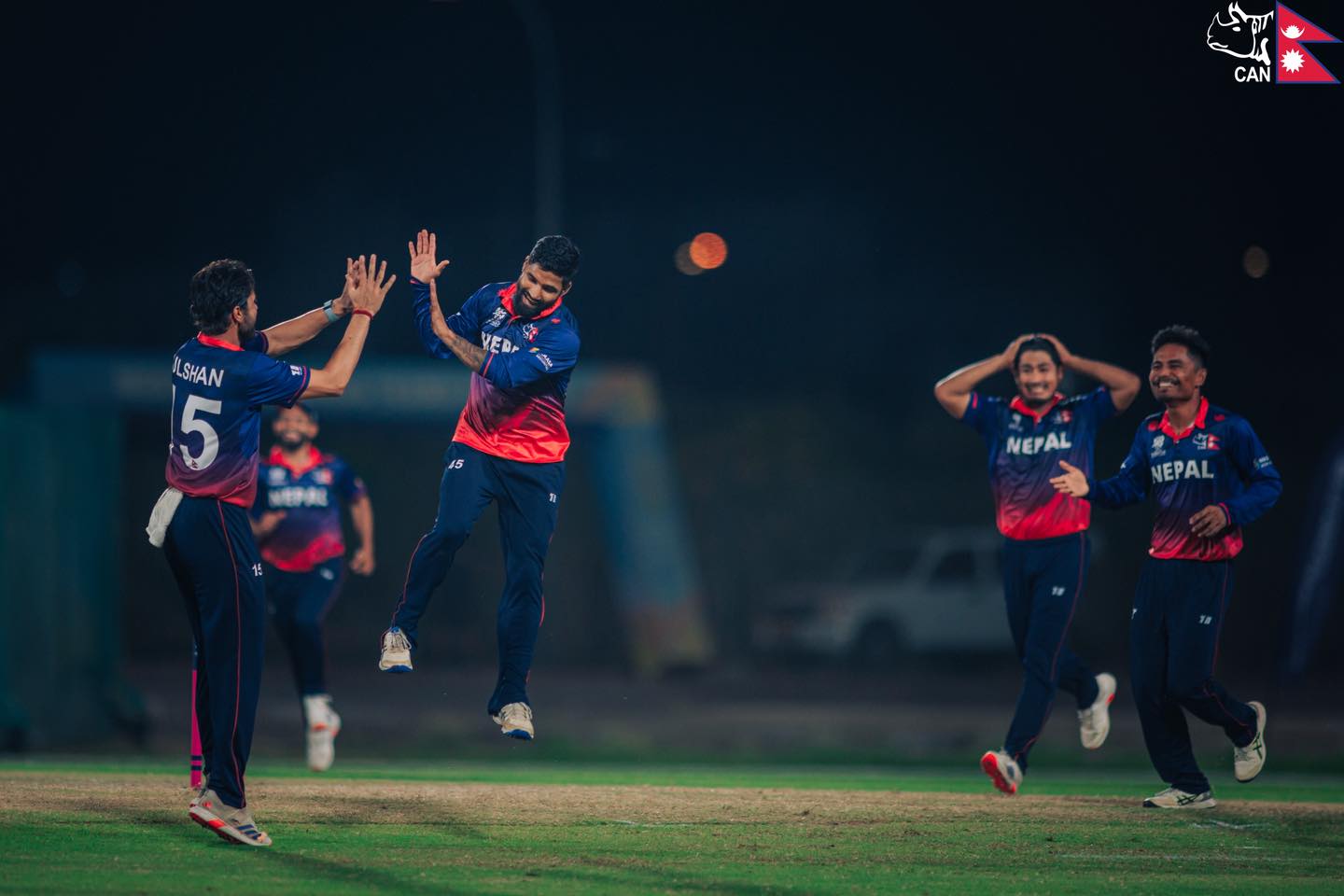 Kushal Bhurtel and Gulshan Jha shine in batting