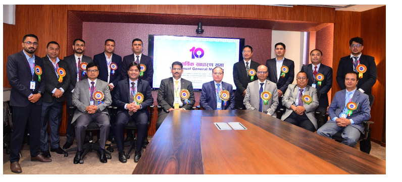 Tenth Annual General Meeting of Nepal SBI Merchant Banking