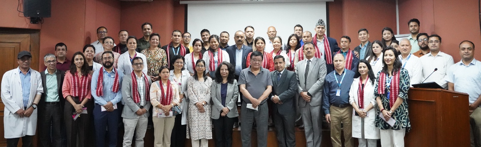 Tilganga Eye Academy honors 19 employees