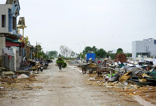 भियतनाममा समुद्री आँधीले ३० करोड अमेरिकी डलर बराबरको सम्पत्ति नोक्सानी