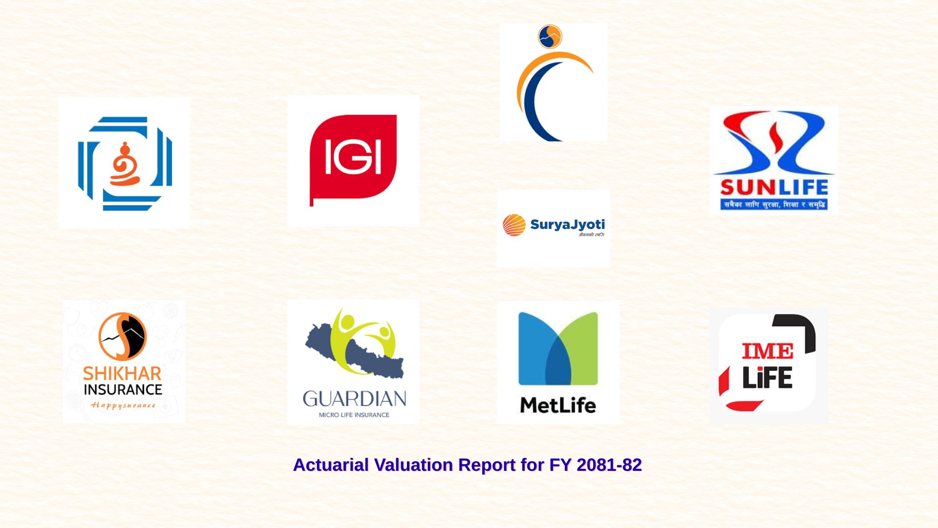 With only 2.5 months left for the deadline, a total of nine insurers submit actuarial reports.
