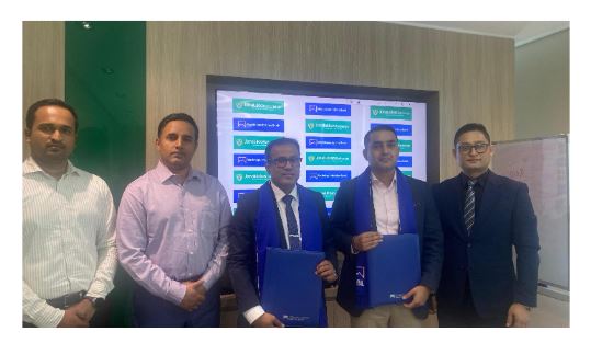 MoU between Machhapuchchhre Bank and Zoyalukkas Exchange