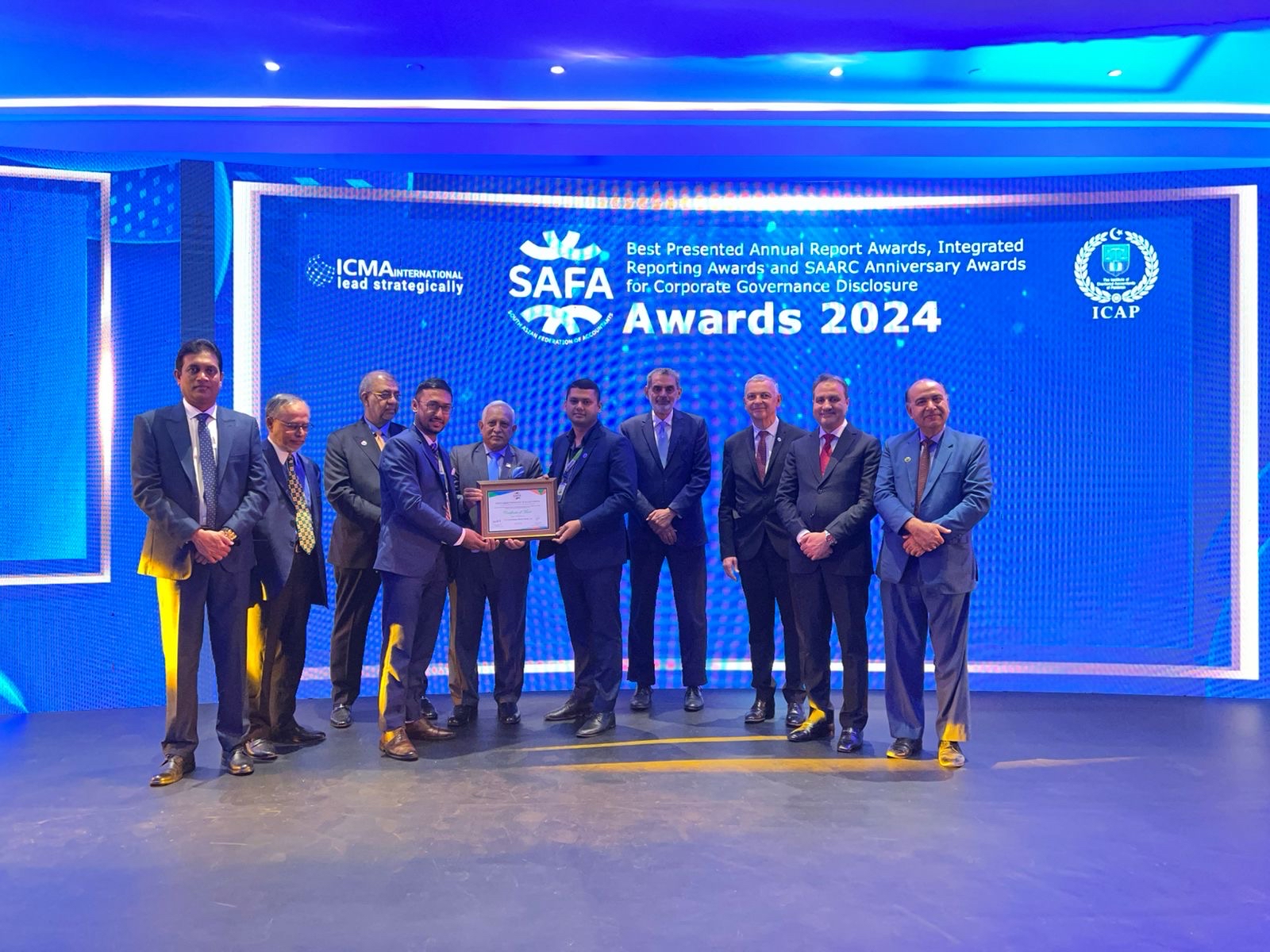 Kamana Sewa Bikas Bank Wins Second Consecutive SAFA Award