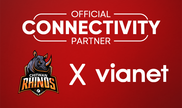 Vianet becomes connectivity partner of Chitwan Rhinos