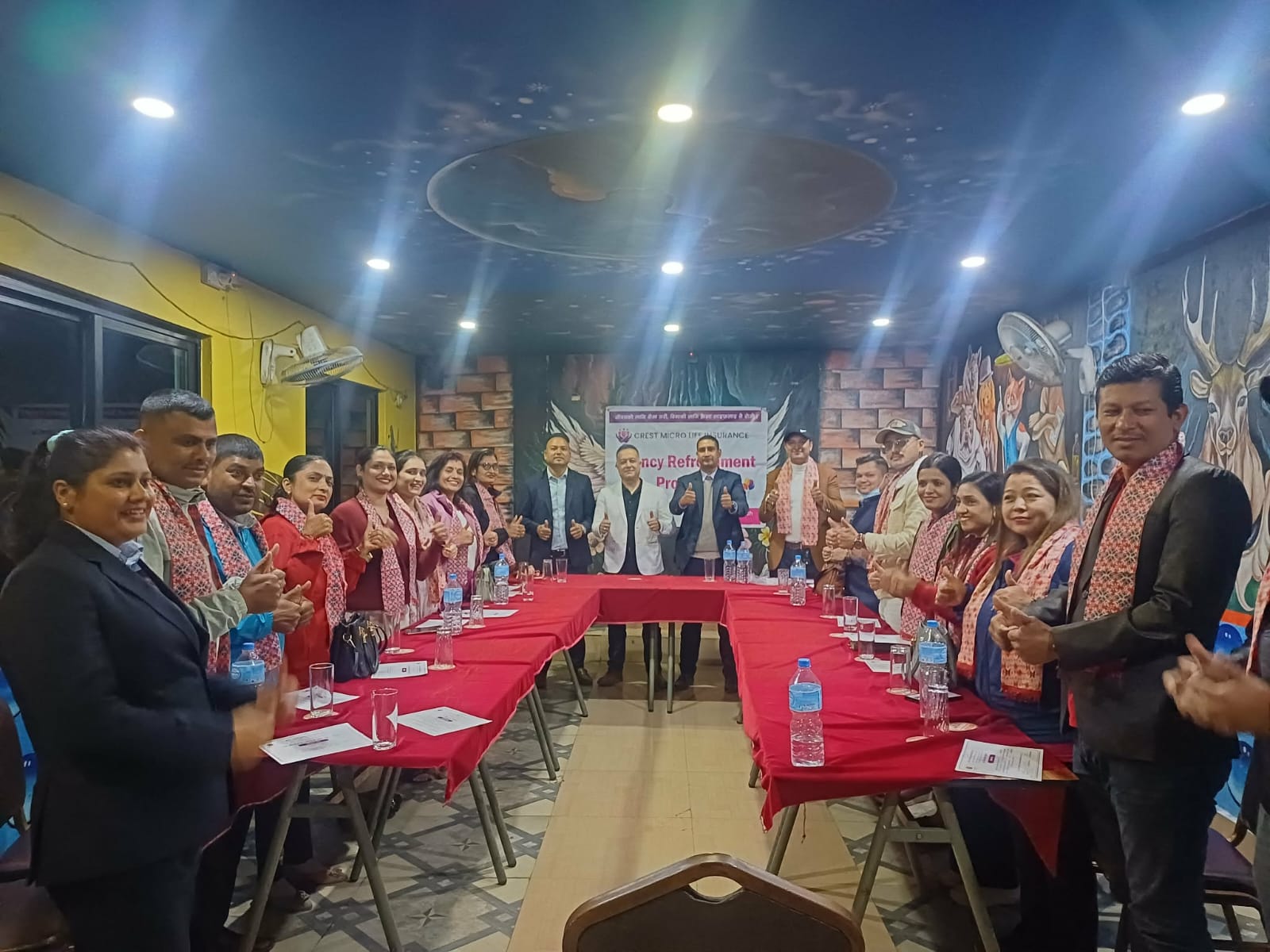 क्रेस्ट माइक्रो लाइफको अभिकर्ता अभिमुखिकरण तथा सम्मान कार्यक्रम सम्पन्न