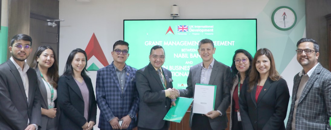 Nabil Bank signs partnership with Nepal in Business – Growth Advisors
