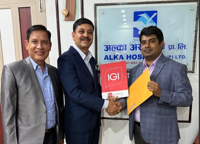 आइजीआई प्रुडेन्सियल इन्स्योरेन्स र अल्का अस्पतालबीच सम्झौता