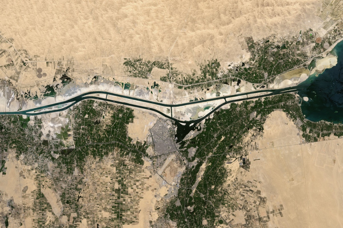 China Builds Suez Canal