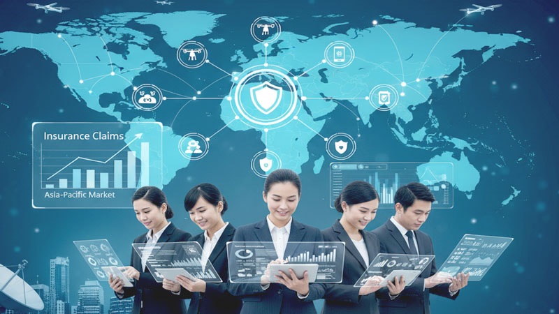 Due to these reasons, the Asia Pacific region is now the new center of the global insurance claims market.