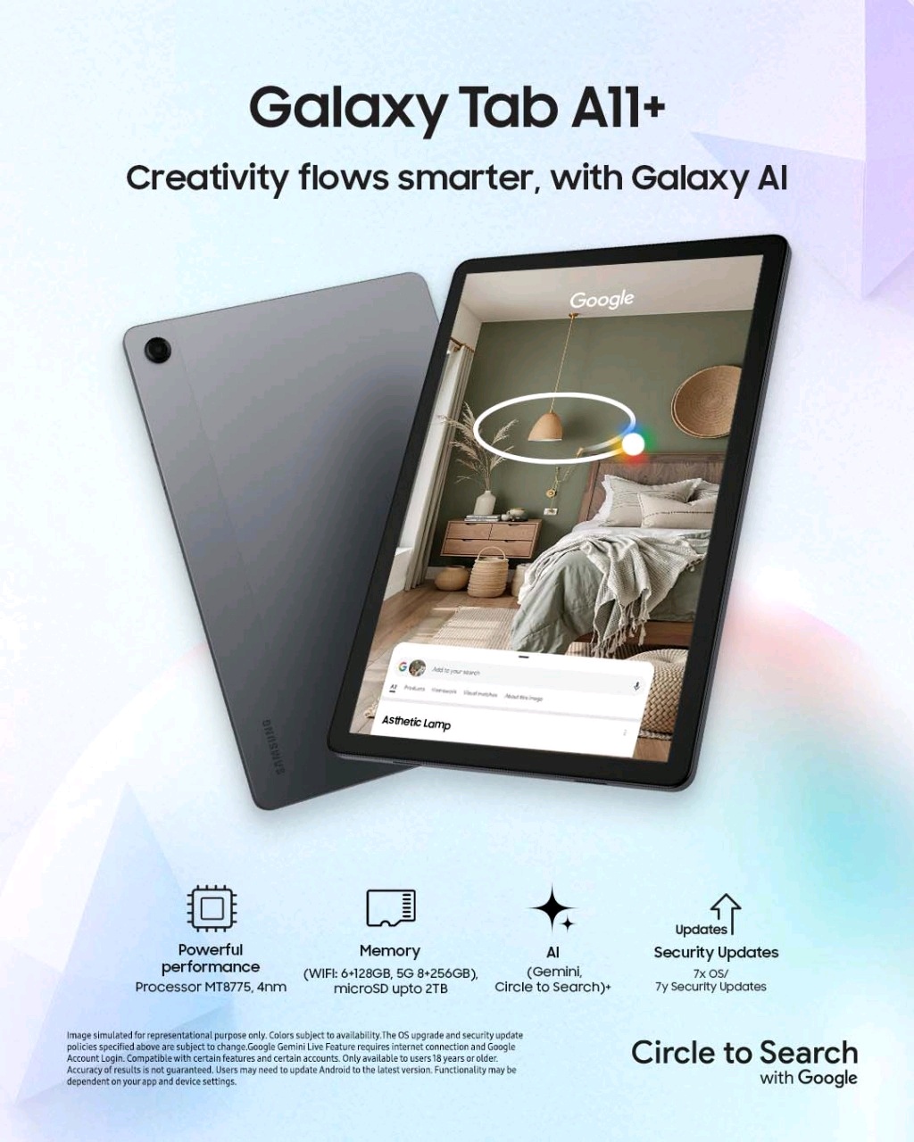 Samsung’s Galaxy Tab A11 Plus launched in India