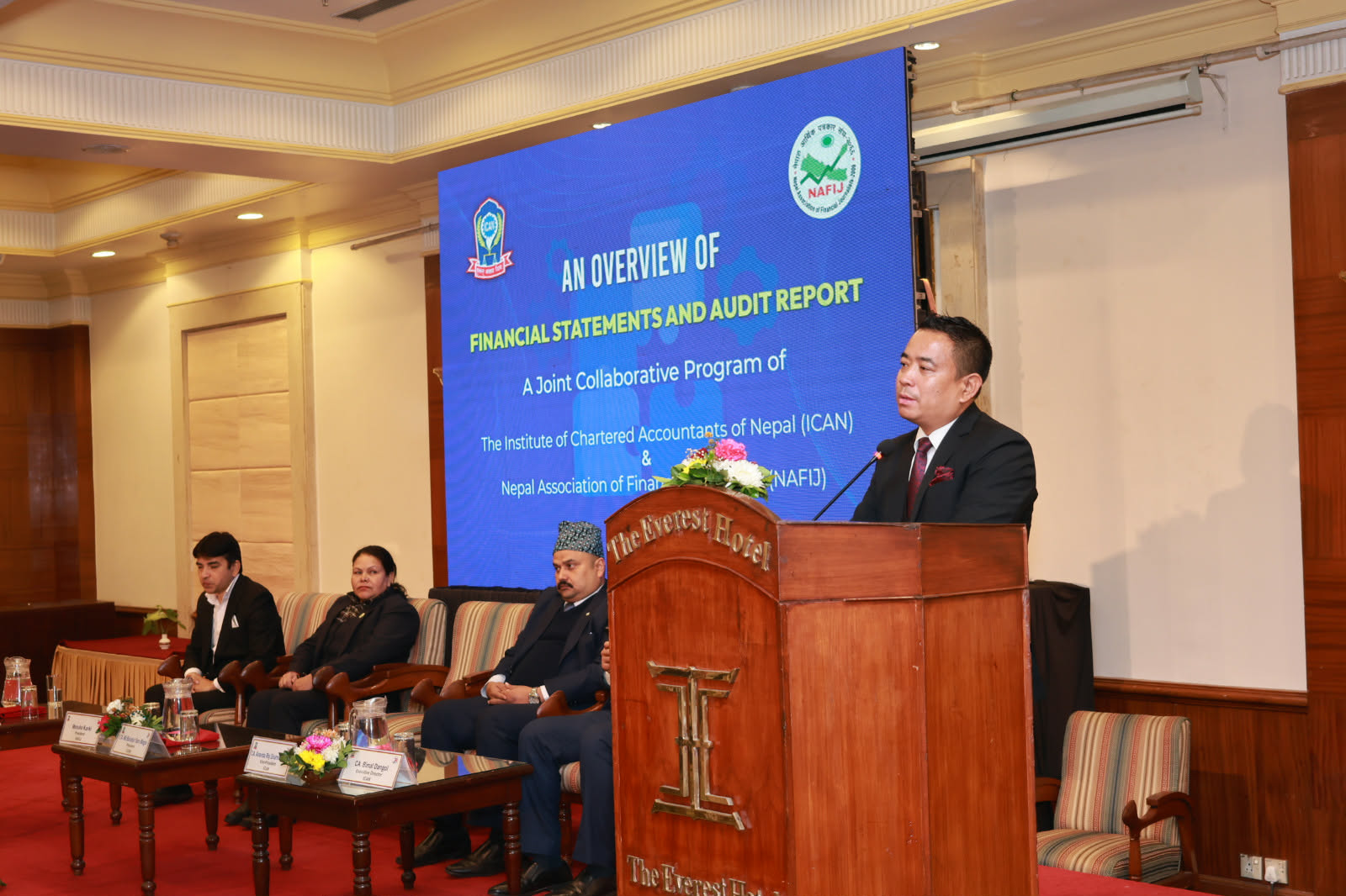 आइक्यान र नाफिजको संयुक्त आयोजनामा कर तथा वित्तीय विवरण रिपोर्टिङ तालिम सम्पन्न