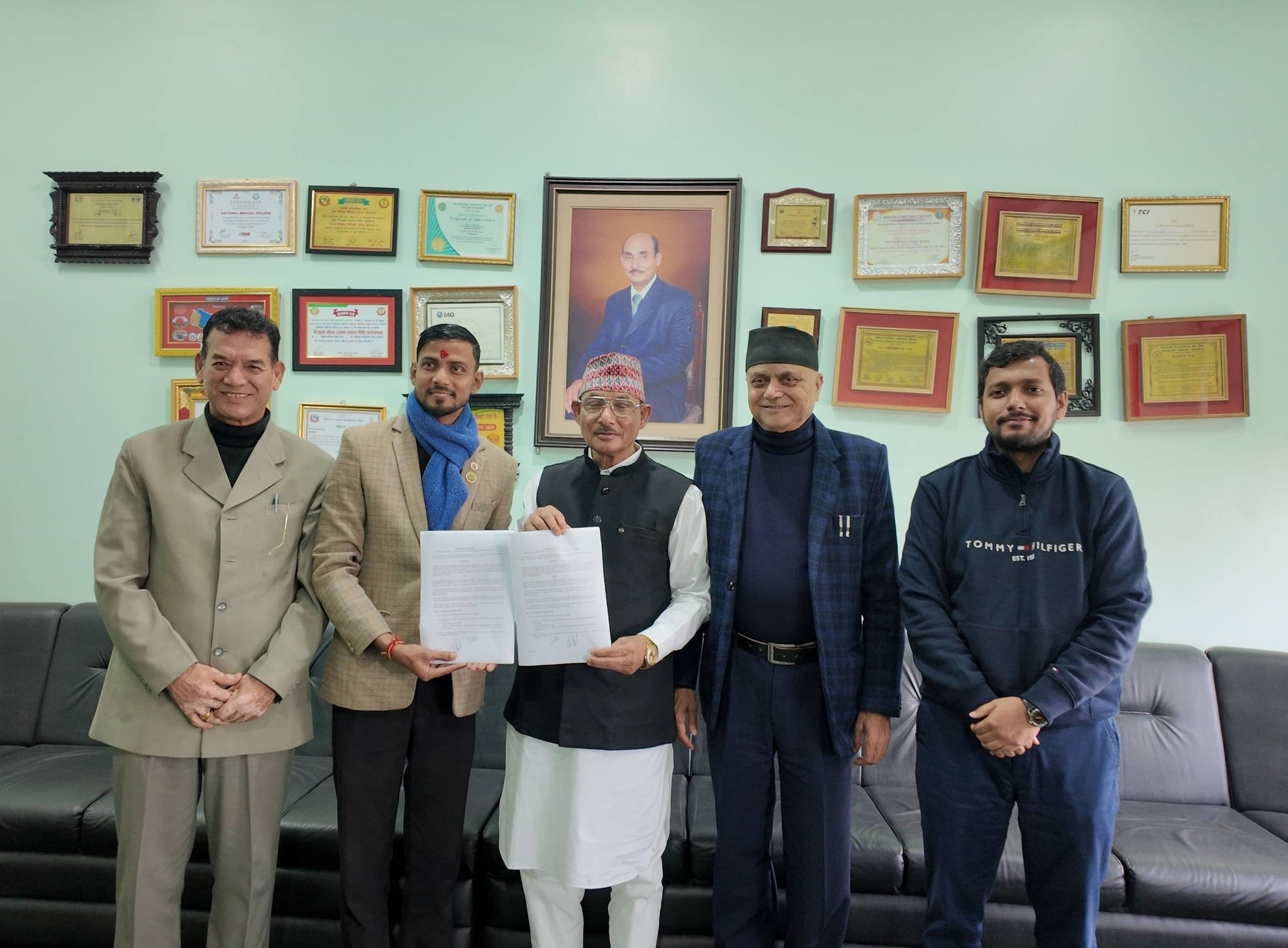 मानव सेवा आश्रमका आश्रितलाई नेशनल मेडिकल कलेजले सहुलियतमा उपचार गर्ने