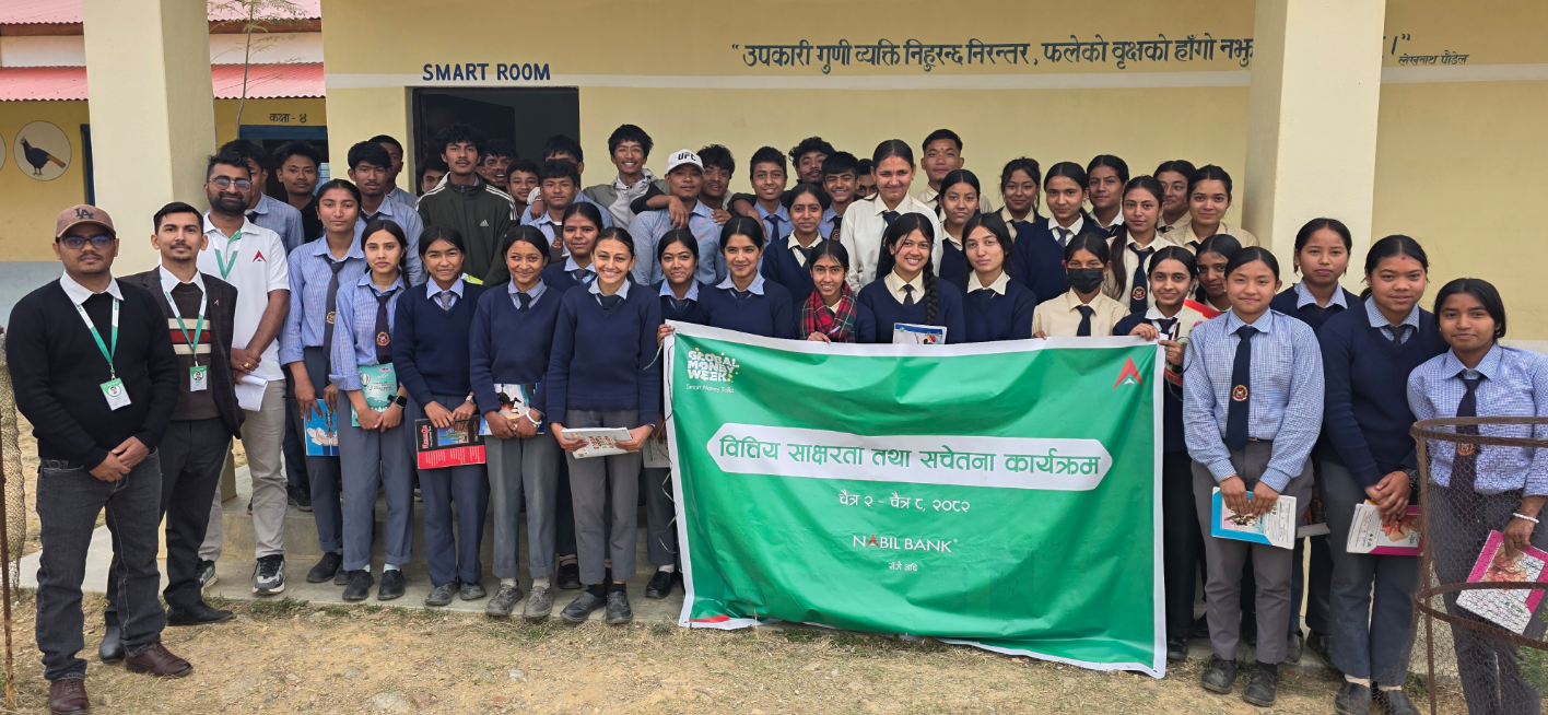 Nabil Bank provides financial literacy to more than 11,000 students in Global Money Week