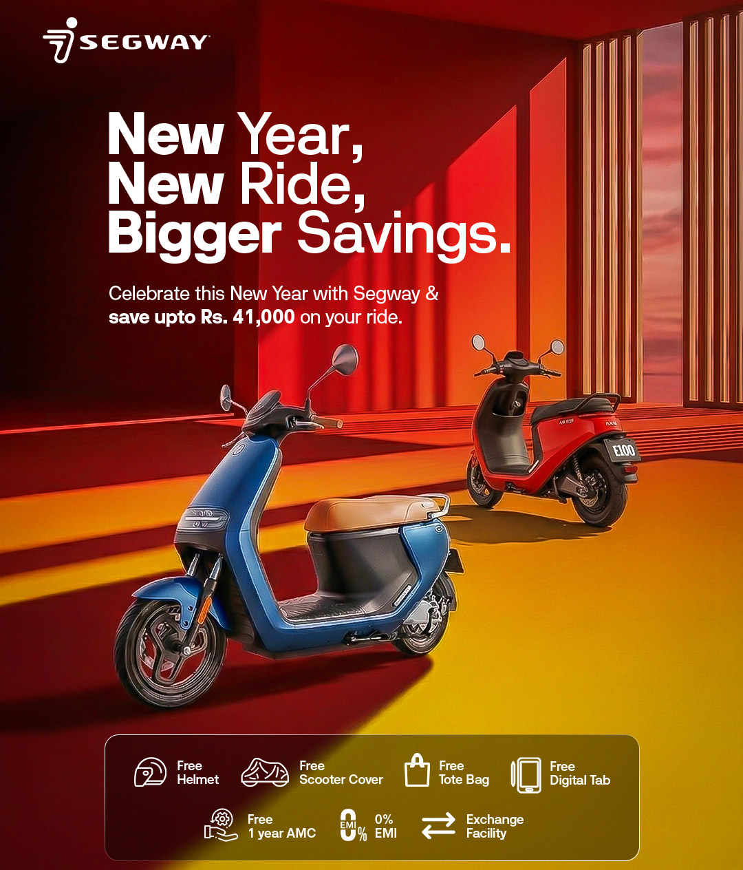 Segway E110L re-launched in Nepal with New Year Offer