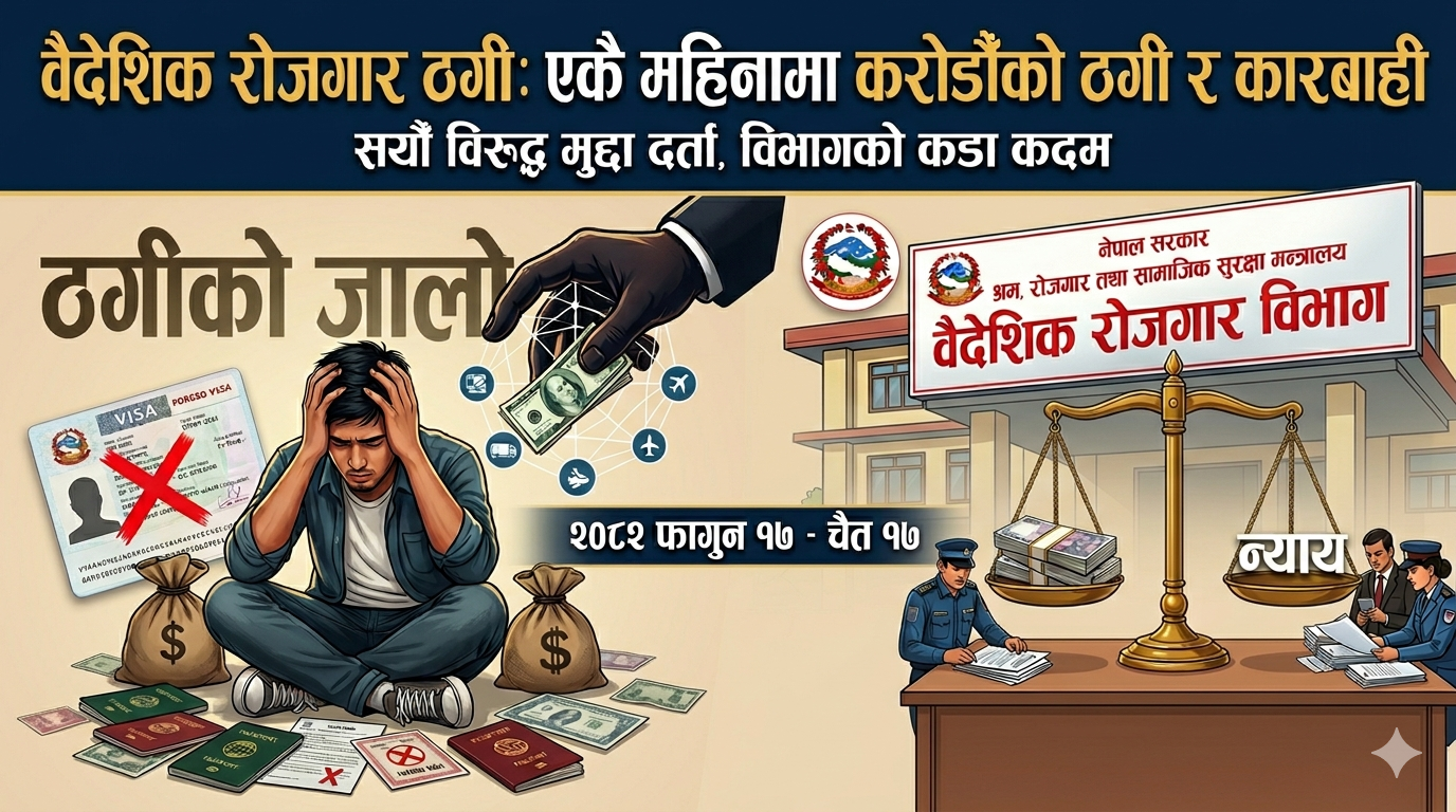 Foreign employment fraud: Cases filed against hundreds in a single month