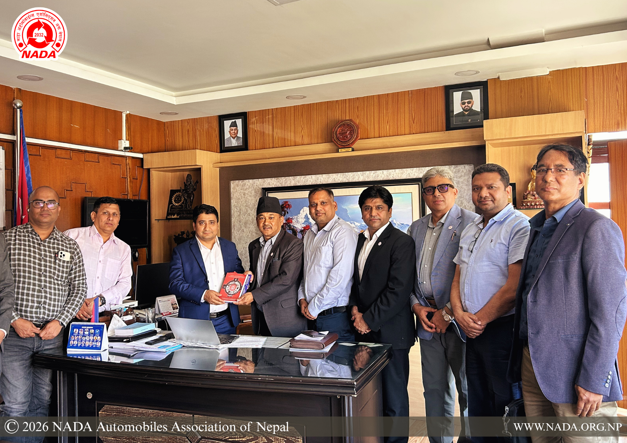 NADA delegation and Director General of Department of Commerce hold discussion