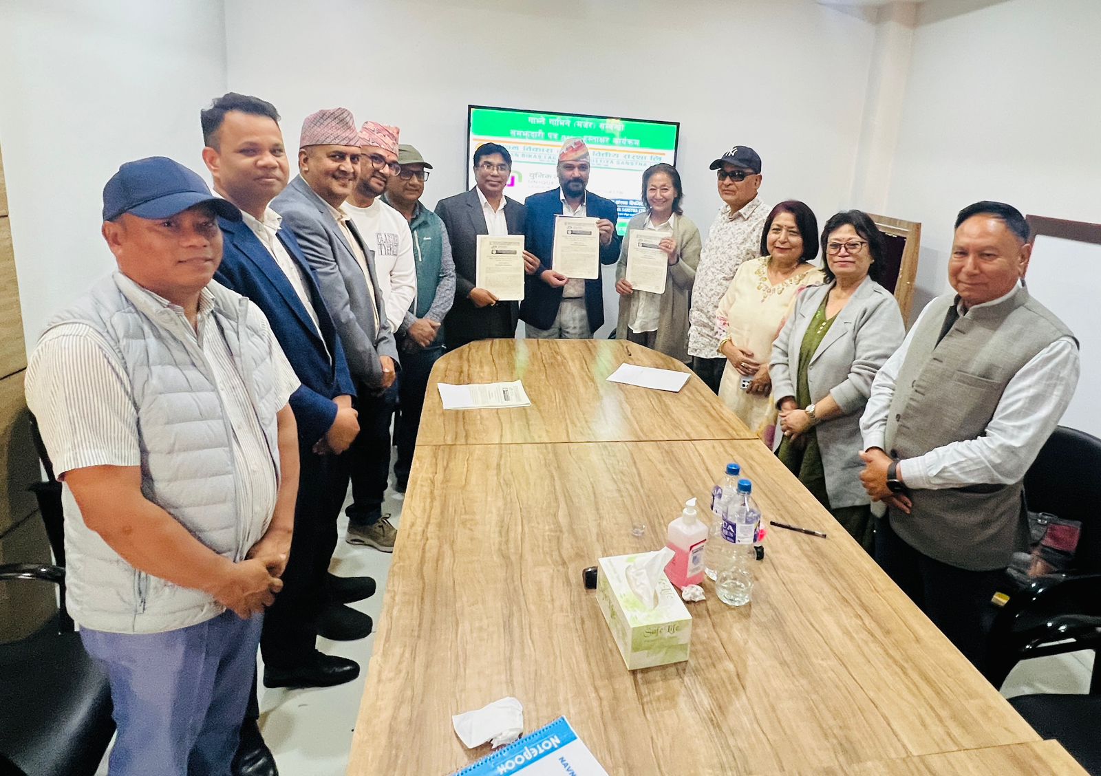Big Merger: Jeevan Bikas, Unique and Manushi Laghubitta sign agreement for merger