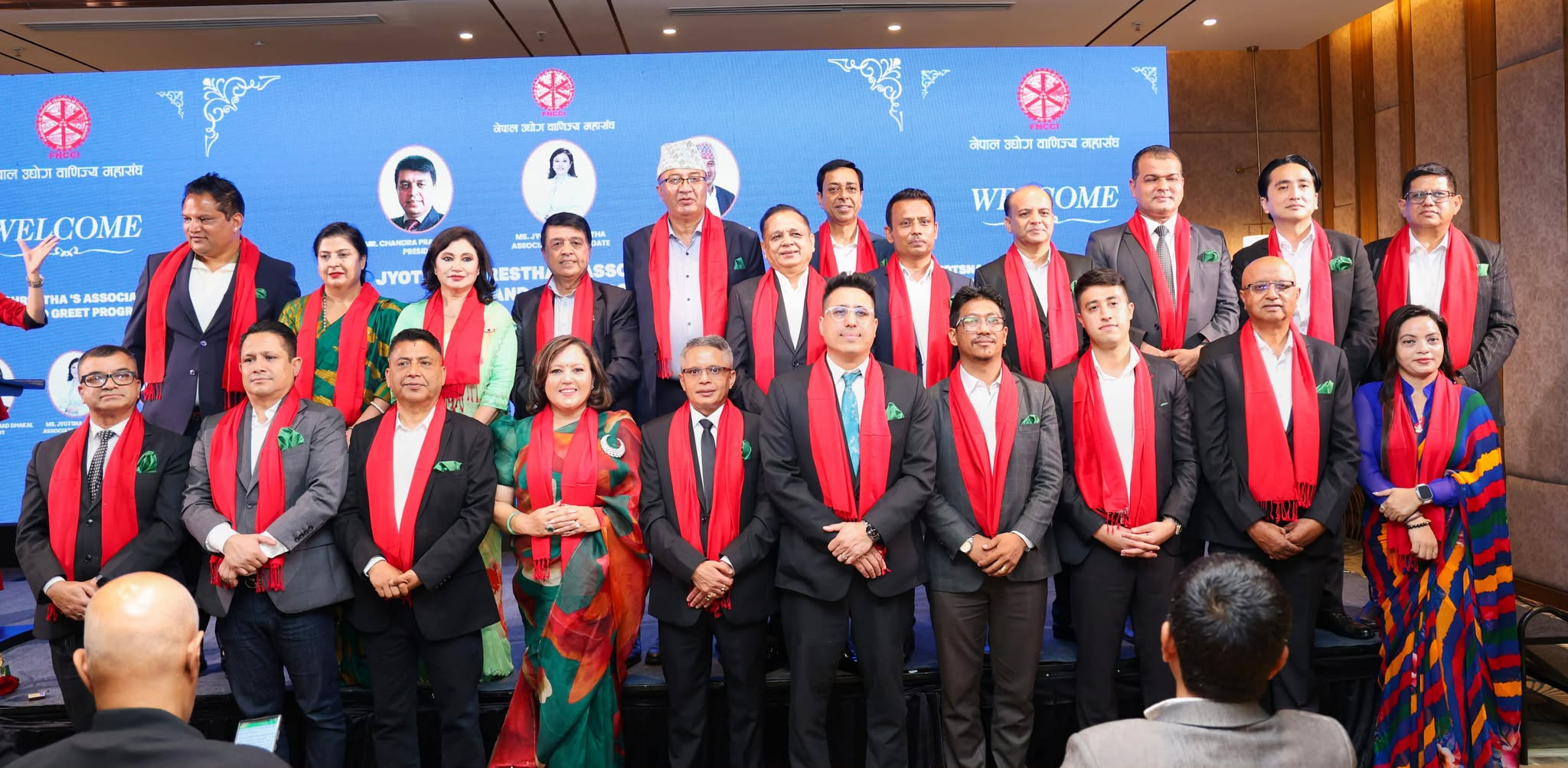 Chandra Dhakal-led team of FNCCI announces Jyotsna team for associates