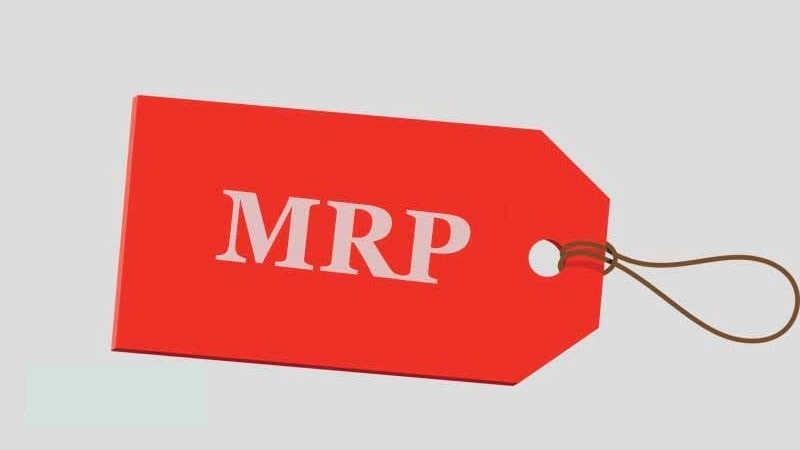 Directive to mention MRP and label on goods