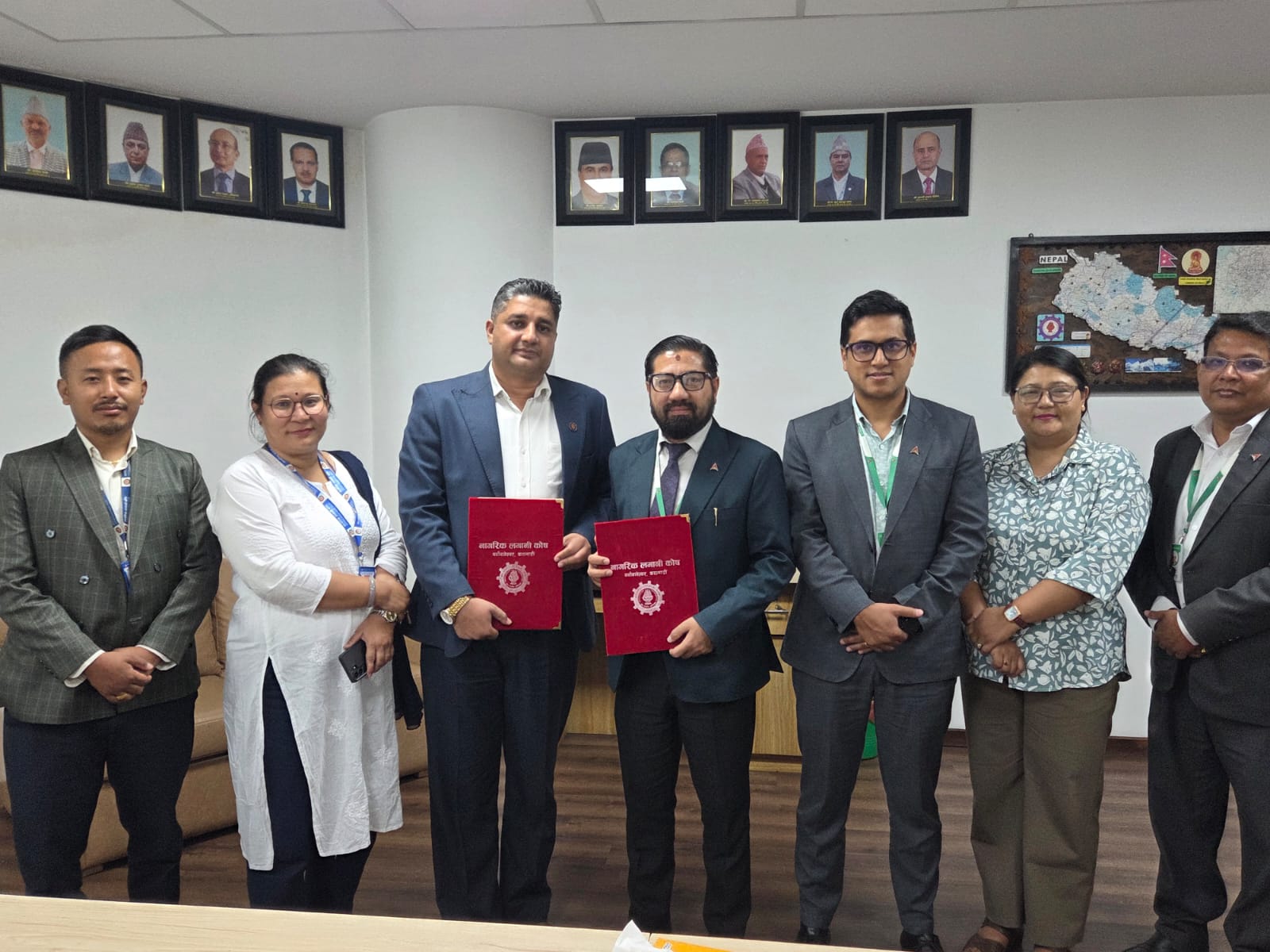 Citizen Investment Trust signs MoU with Nabil Bank