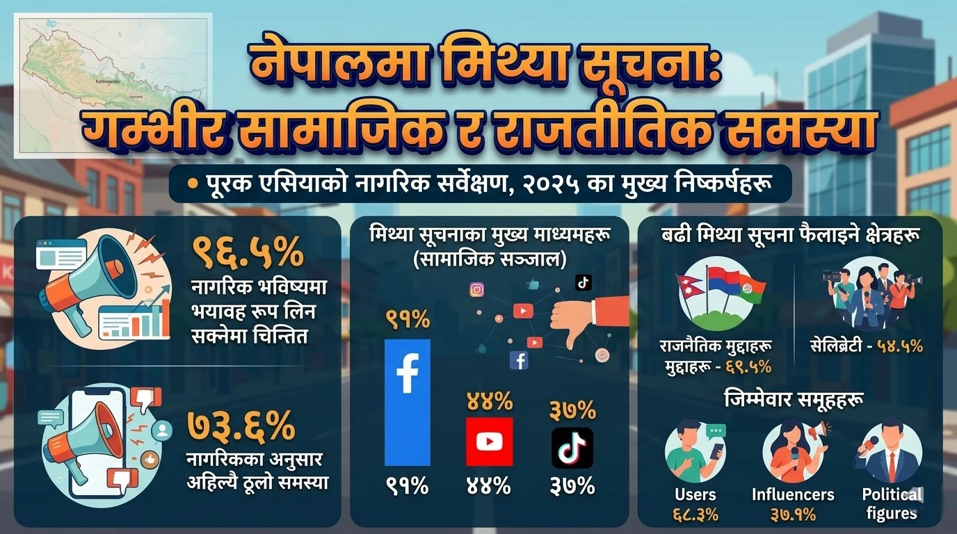 Risk of misinformation on the rise in Nepal: Facebook and social media