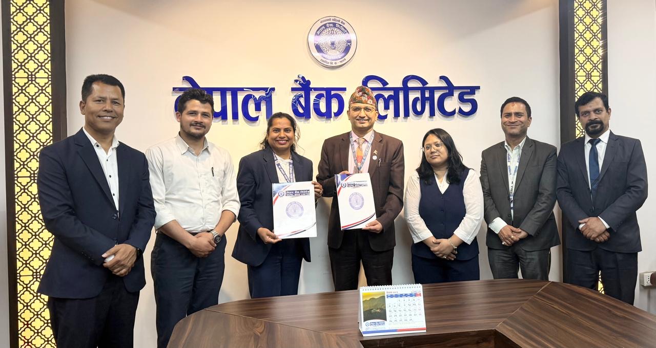 Nepal Bank signs agreement with Rastriya Beema Company