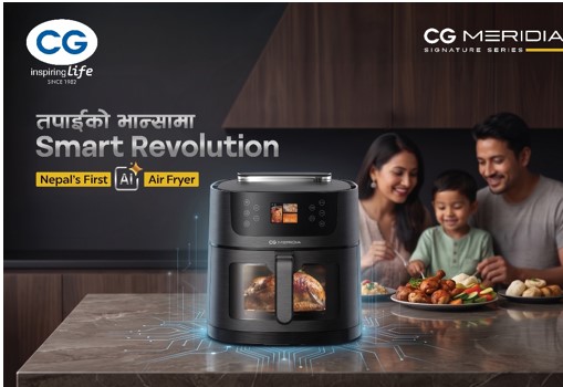 CG Meridia ‘AI Smart Air Fryer’ becomes an integral part of Nepalese kitchens in just 6 months
