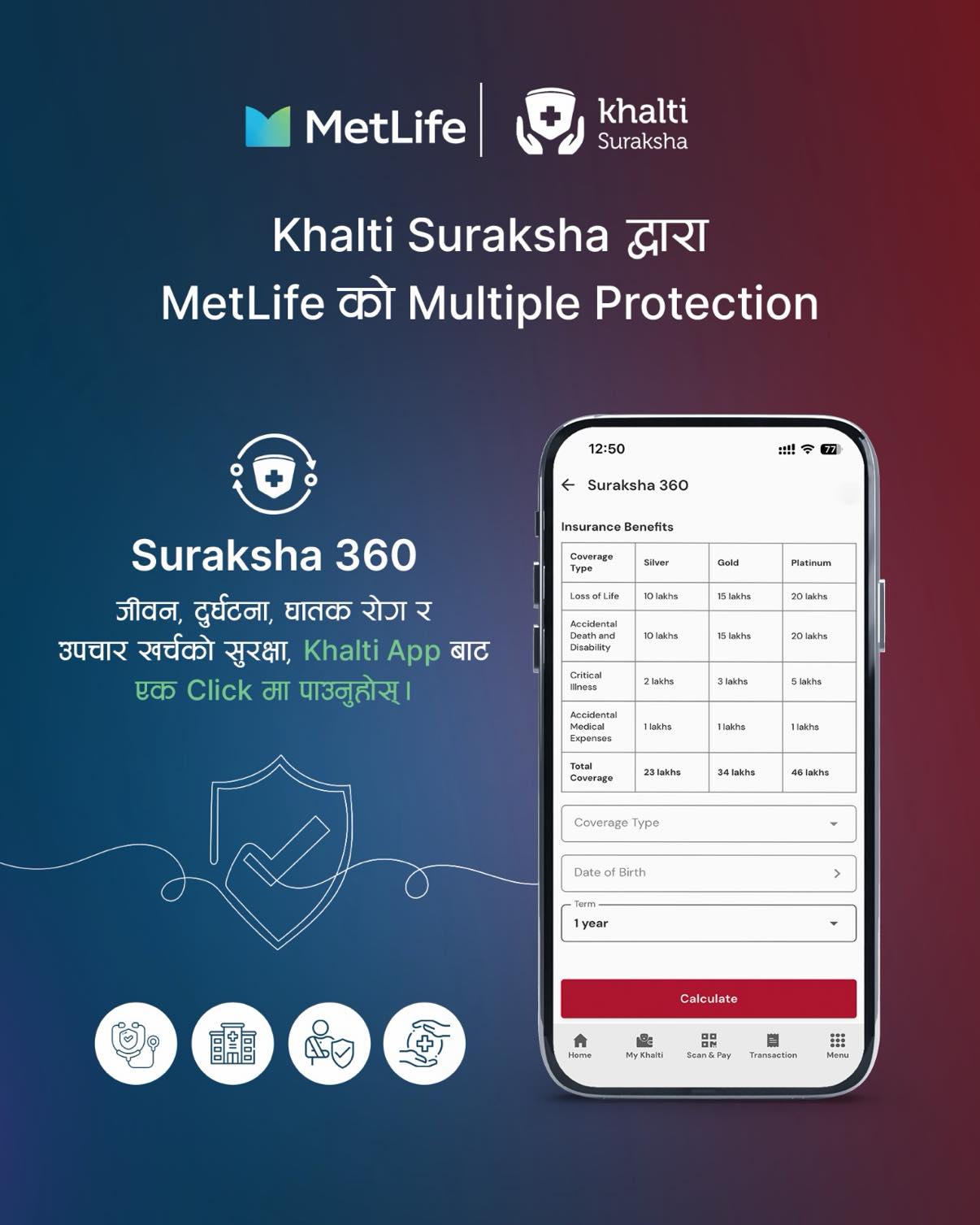 MetLife and Khalti Suraksha Launch Suraksha 360 Digital Insurance